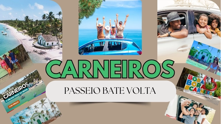 PASSEIO BATE VOLTA PRAIA DOS CARNEIROS